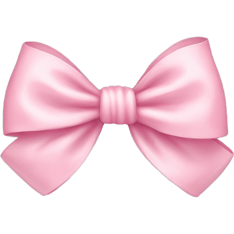 Baby pink bow emoji