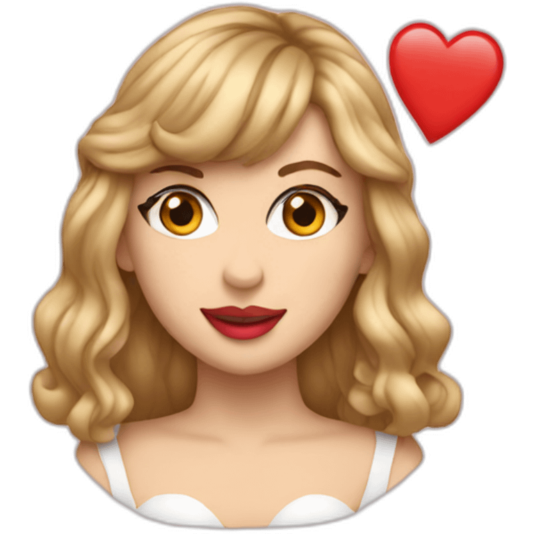 Taylor swift lover emoji