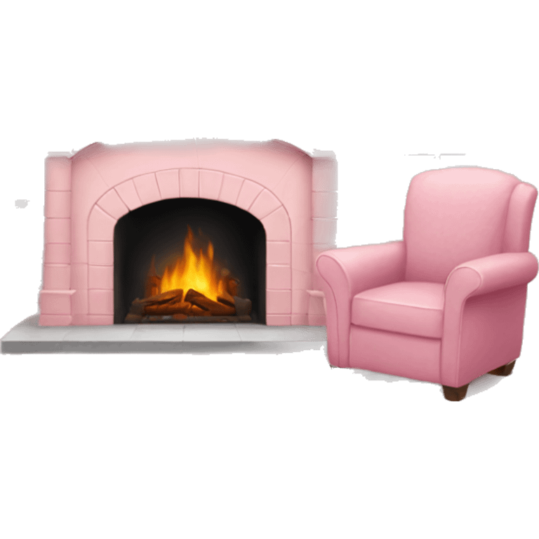 Winter Pink FirePlace emoji