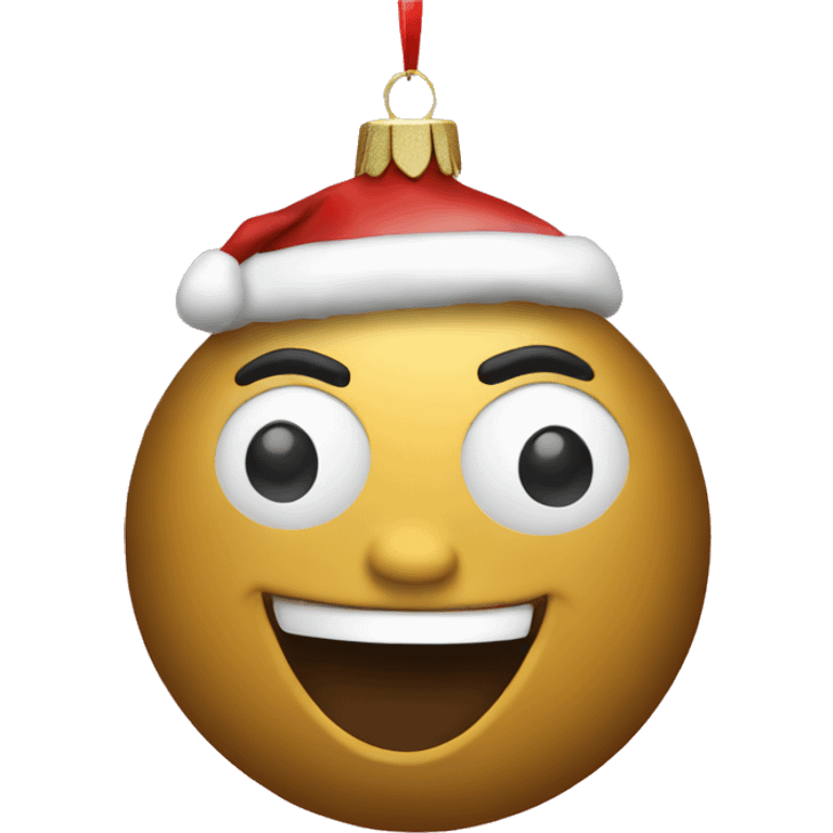 christmas ornaments emoji