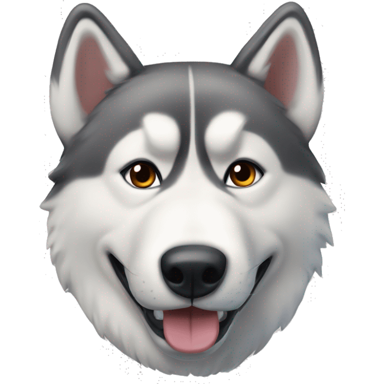 Husky clin d’œil  emoji