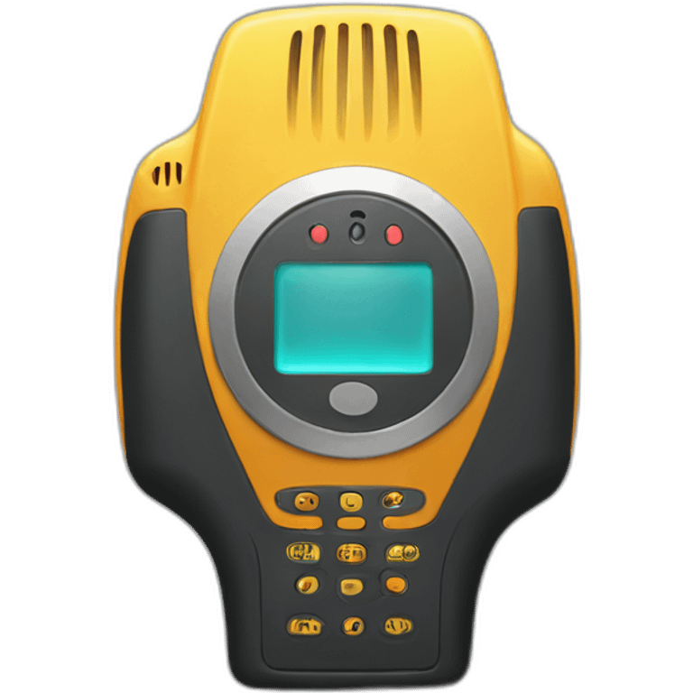 A walkie talkie device emoji