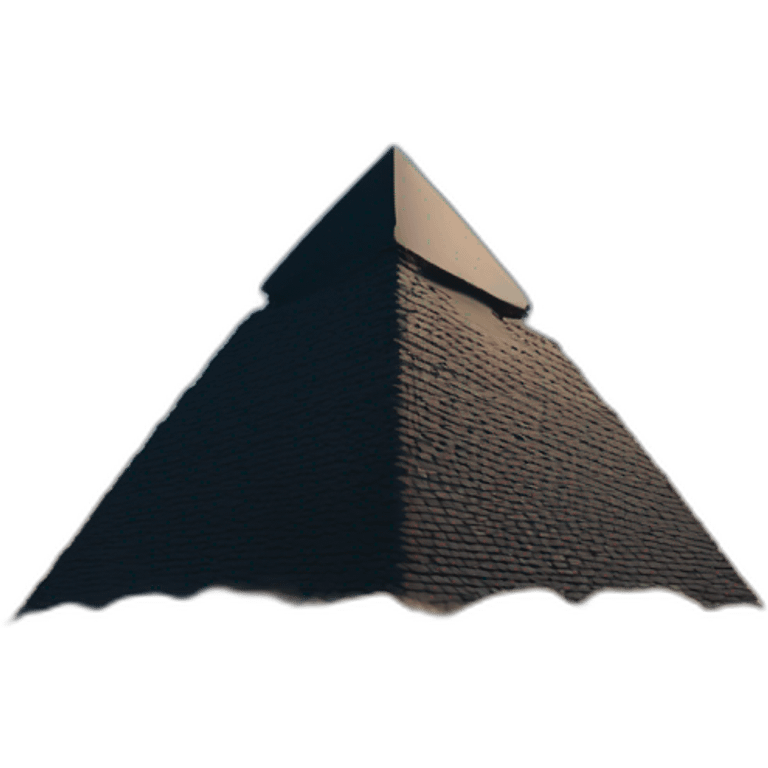 a-big-black-pyramid-on-cloud emoji