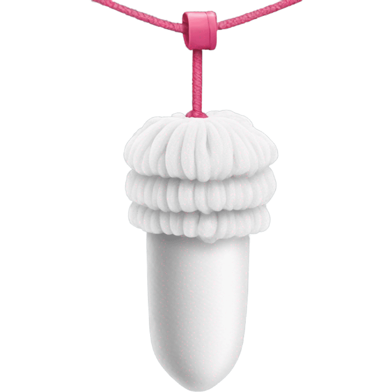 Tampon with string emoji