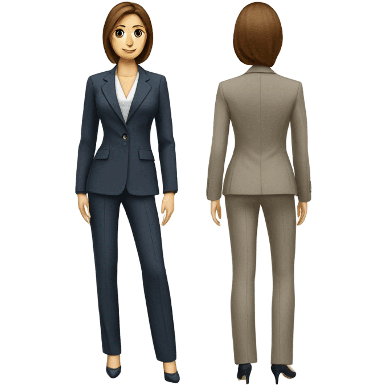 female suit emoji