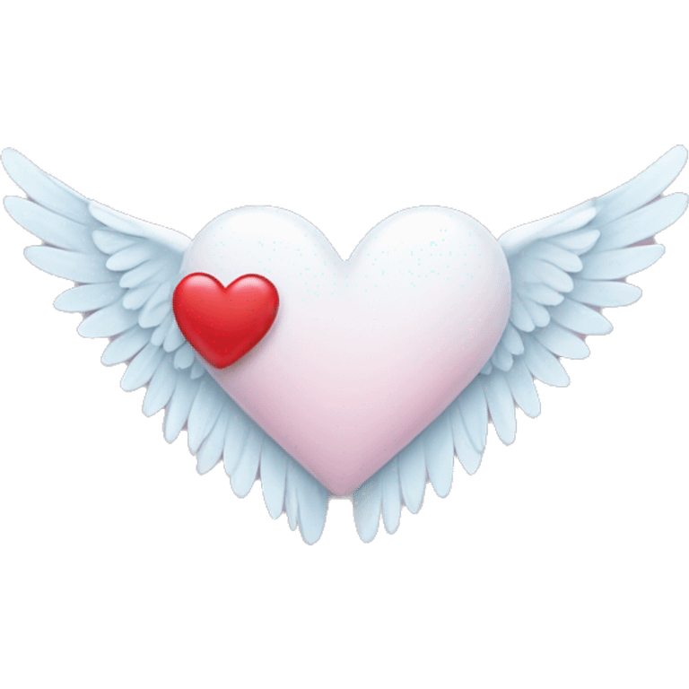 heart with angel wings emoji