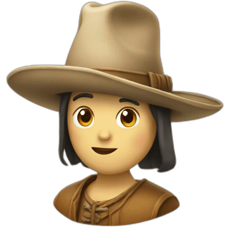 Chapeau moche emoji