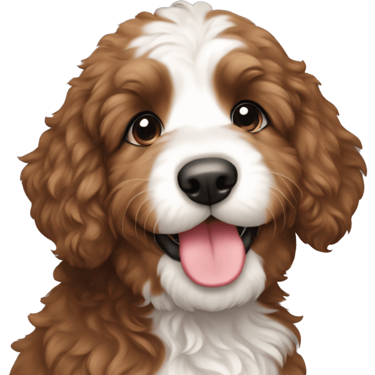 bernedoodle puppy emoji