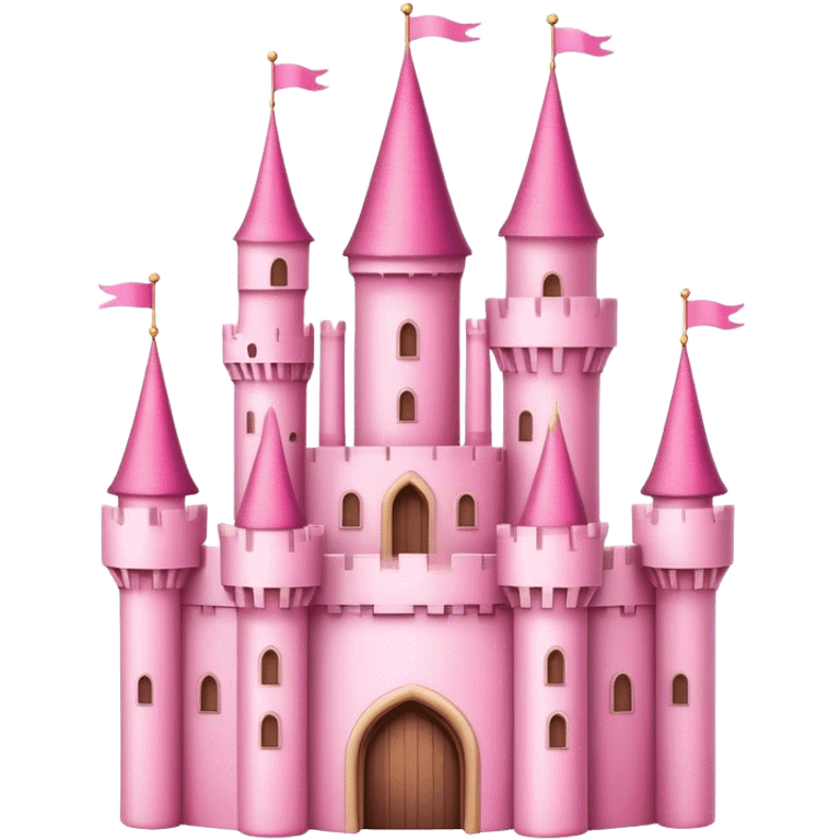 a fairytale castle in pink theme emoji