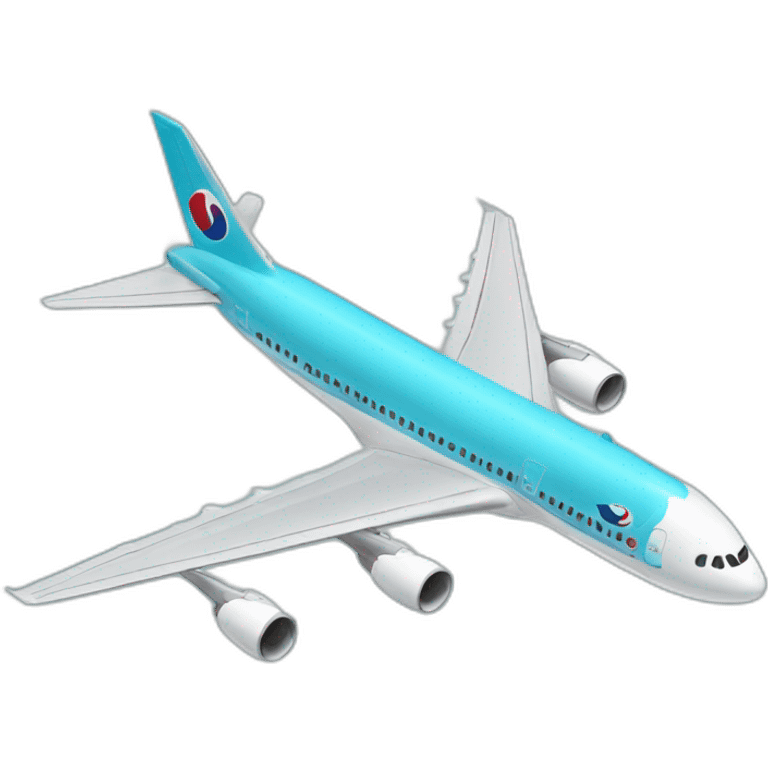 korean air airplane emoji