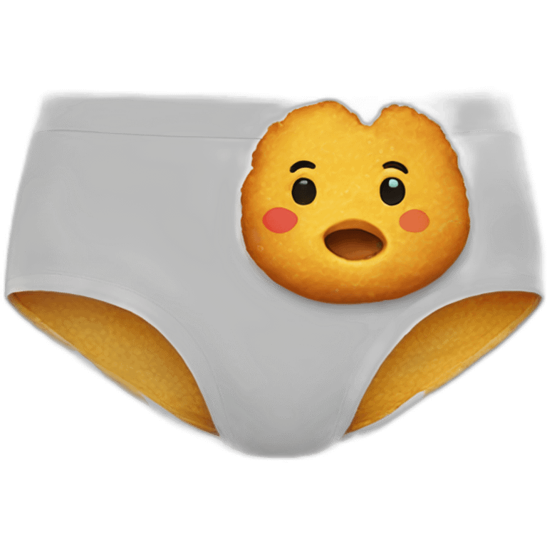 chicken mcnugget panties emoji