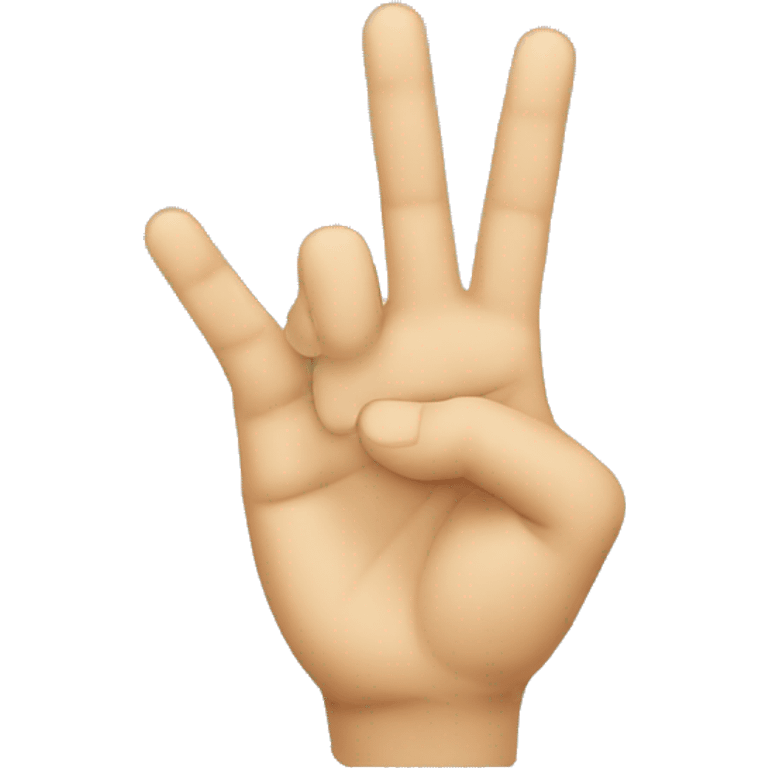 hakari's hand sign for domain expansion  emoji