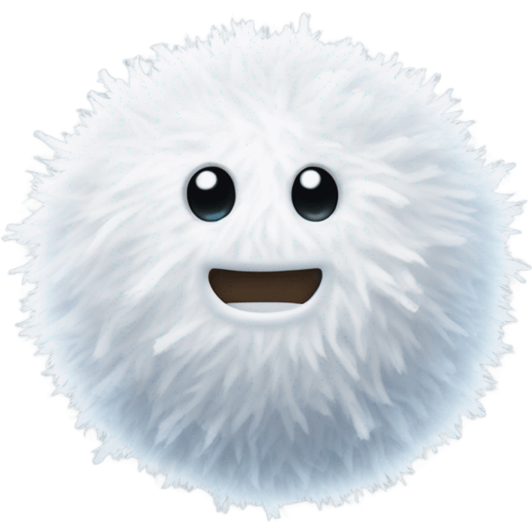 Snowball emoji