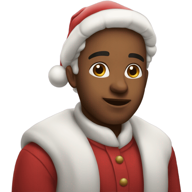 Christmas love emoji