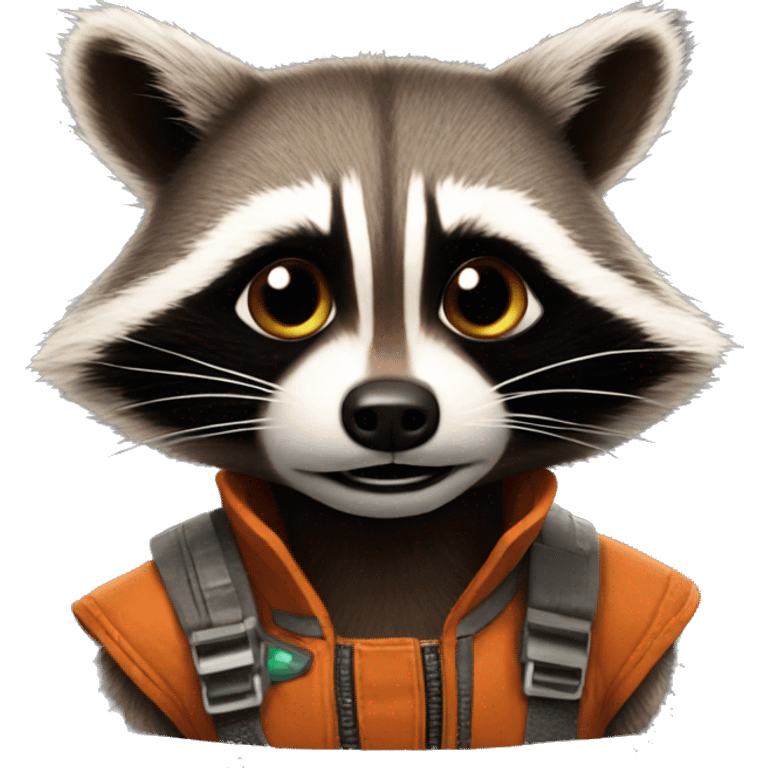 rocket racoon emoji