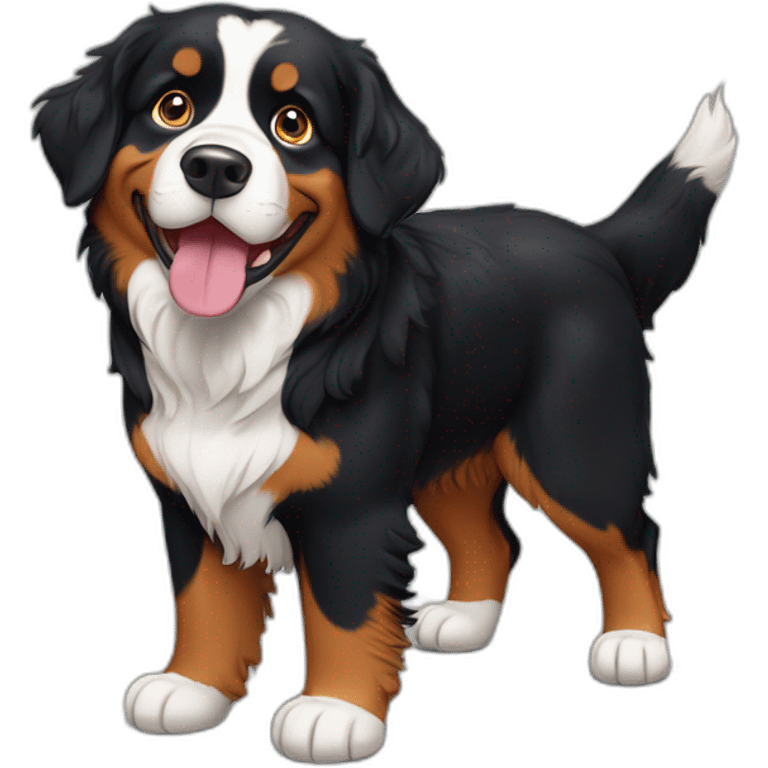 Bernese mountain dog marco odermatt emoji