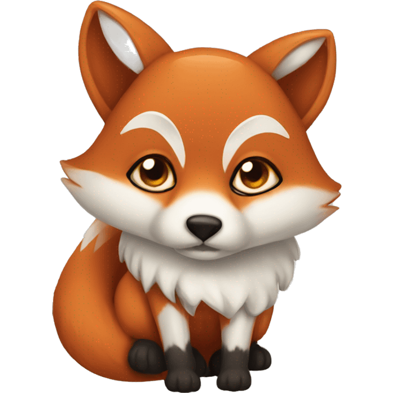 bundled fox  emoji