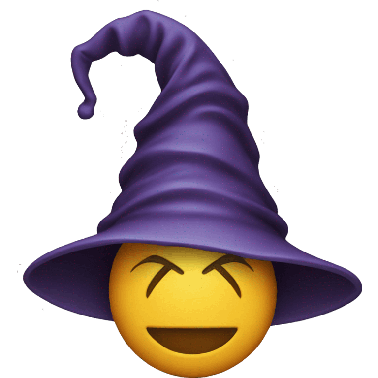 a chart wearing a wizard hat emoji