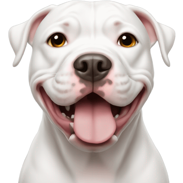 white pitbull emoji