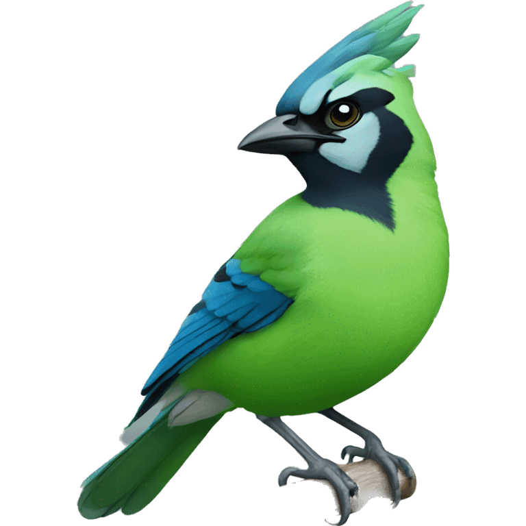 green jay emoji