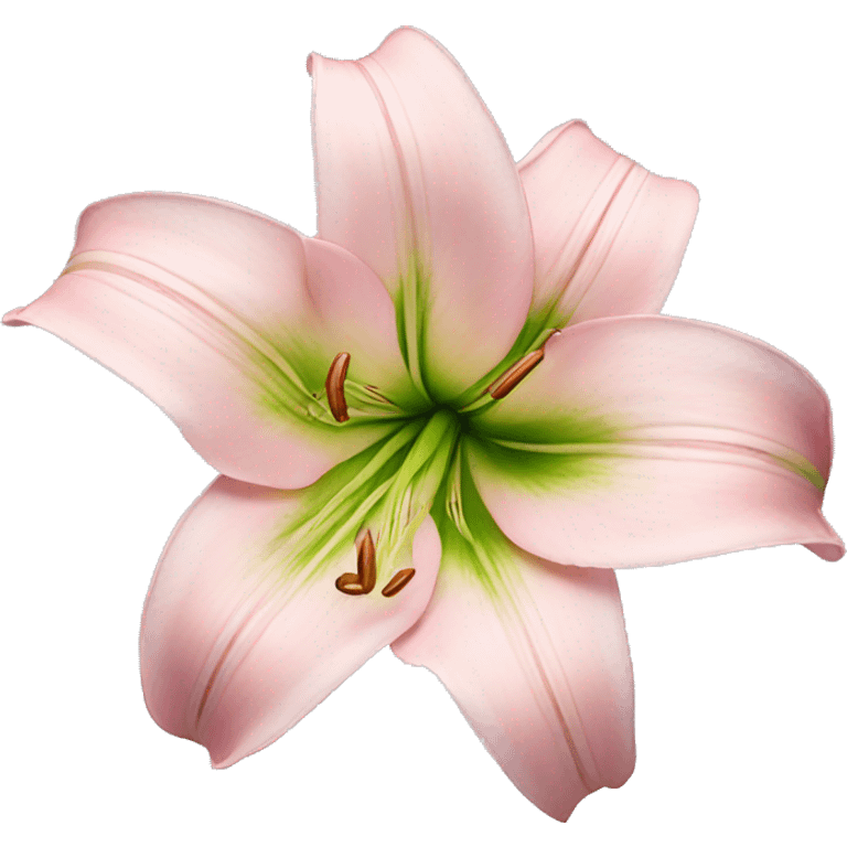 light pink lilium emoji