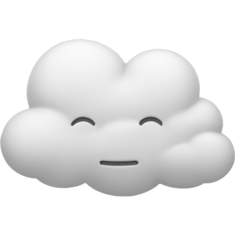 cloud emoji