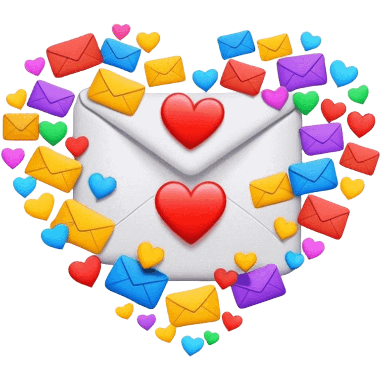 emails stickers heart emoji