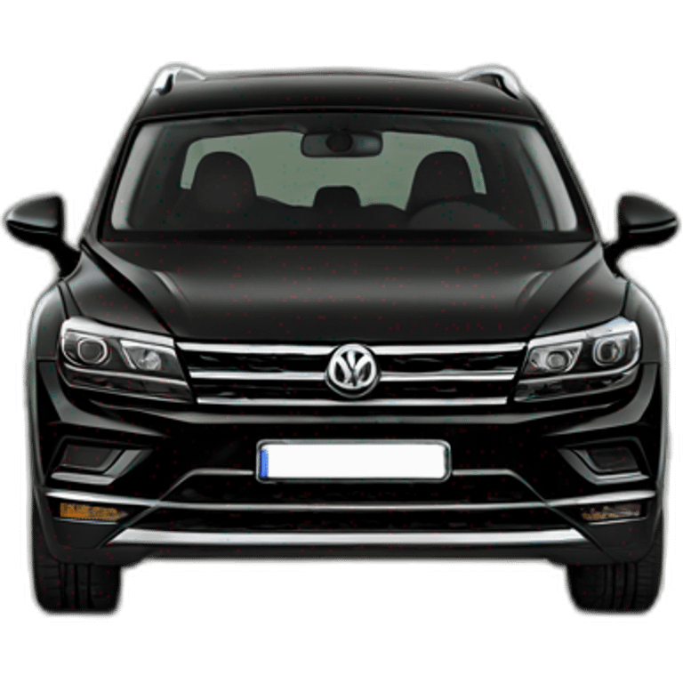 black tiguan rline emoji