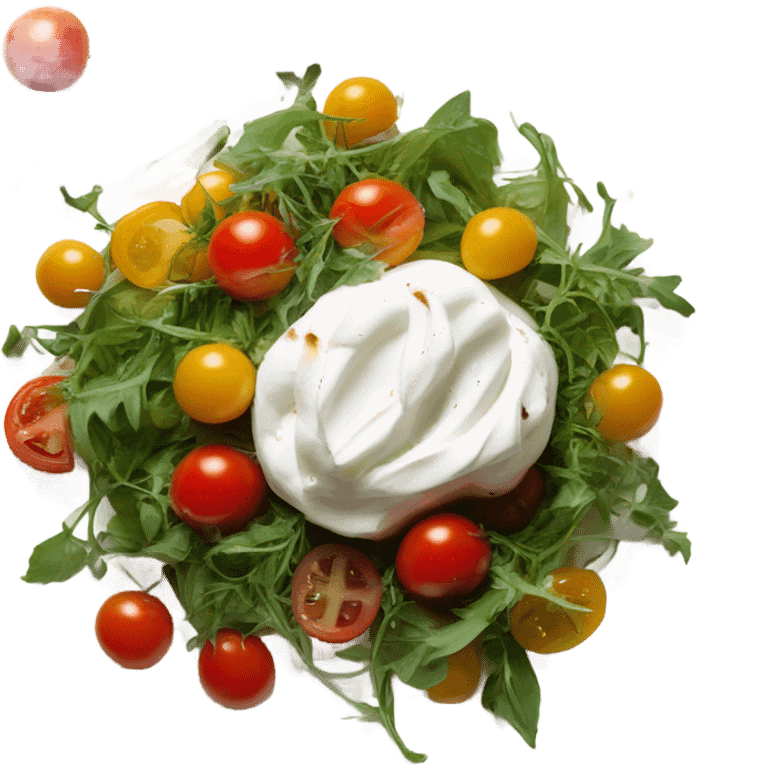 Burrata salad emoji