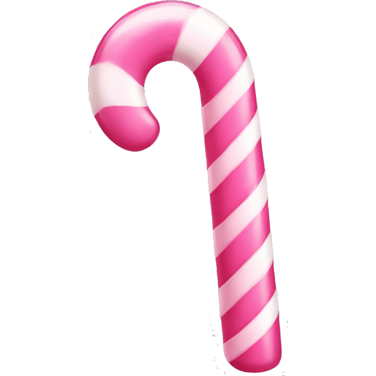 pink candy cane emoji