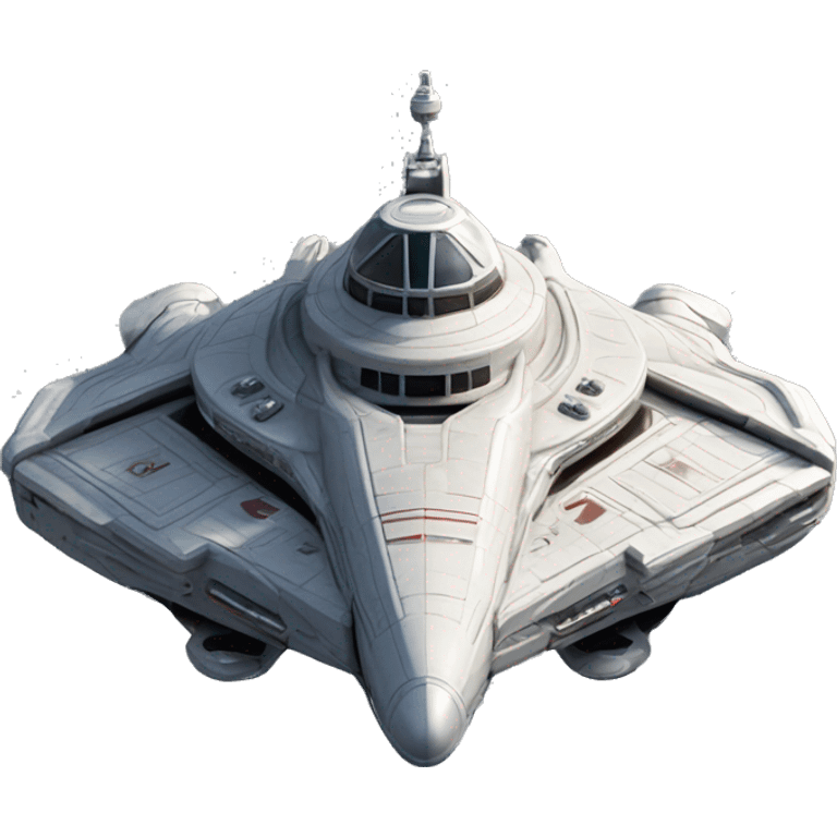 Battlestar Galactica starship cruiser emoji