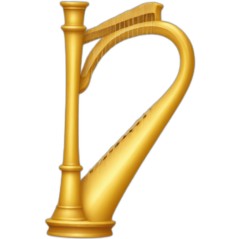 lyre a musical instrument emoji