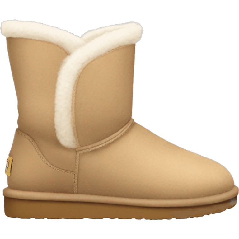 mini ugg beige emoji