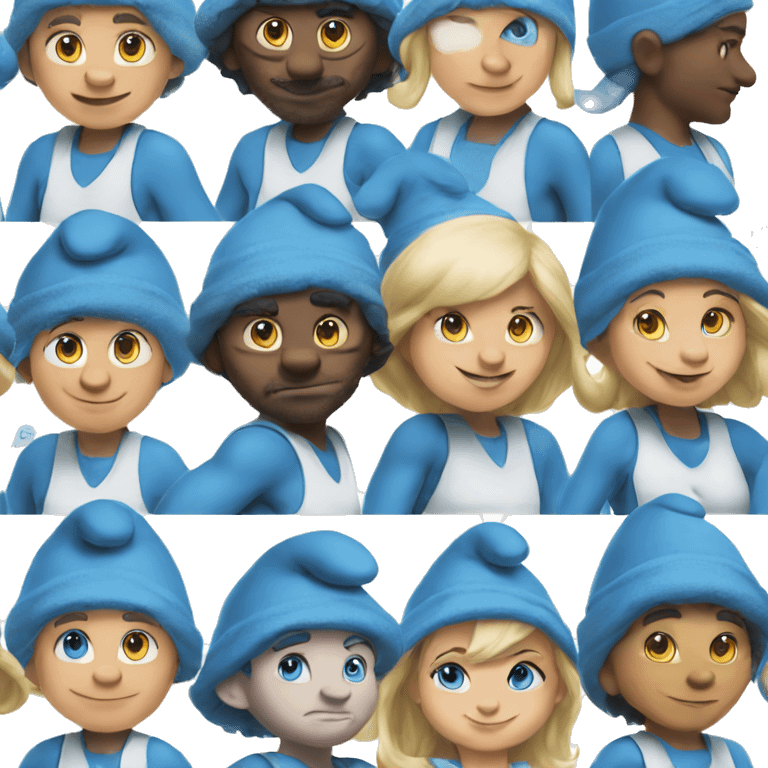 Smurfs emoji