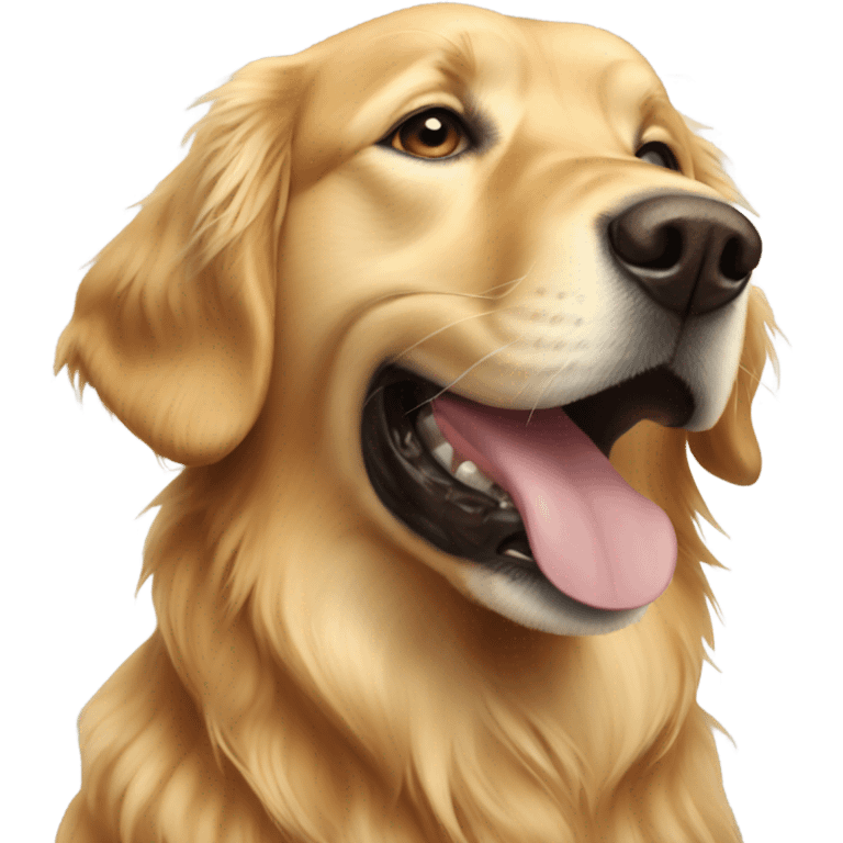 golden retriever emoji