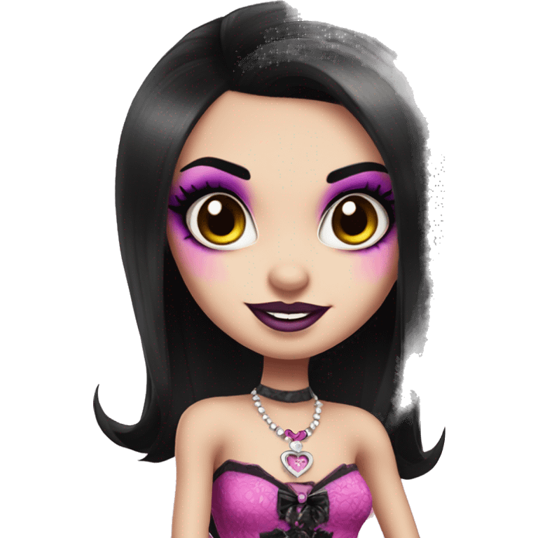 draculaura from monster high  emoji