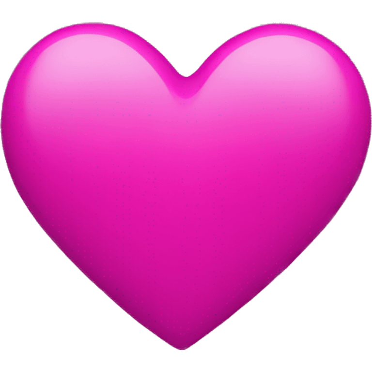 Magenta colored heart emoji