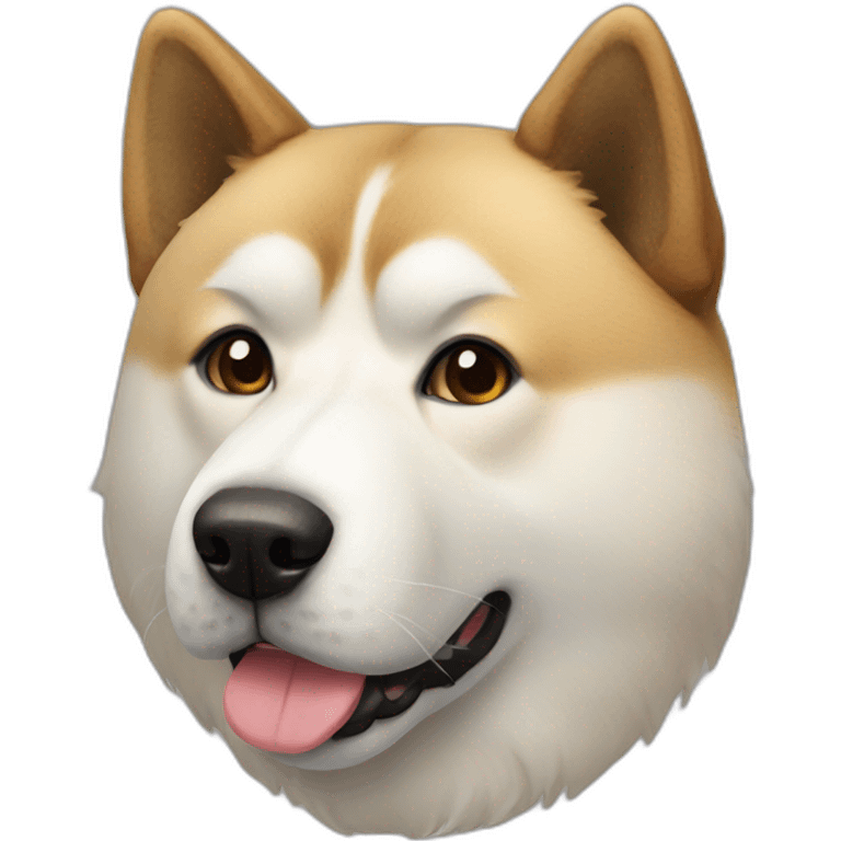 Akita dog emoji