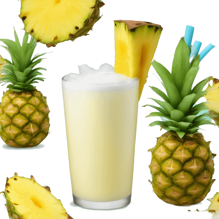 Piña colada emoji