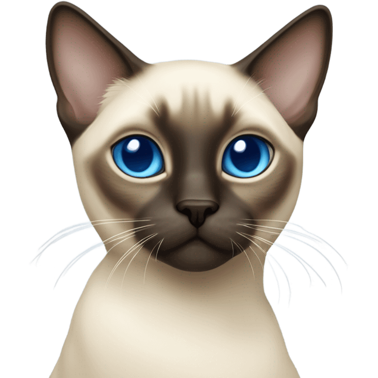 Siamese cat emoji