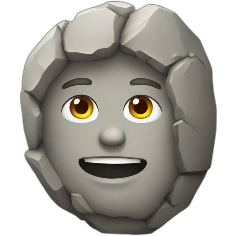 Stone emoji