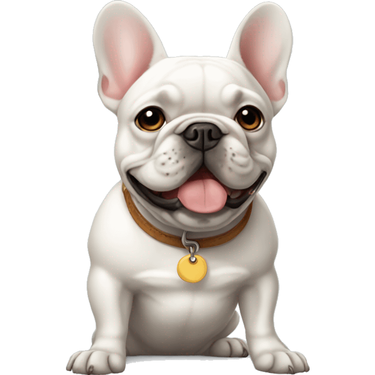 French bulldog  emoji