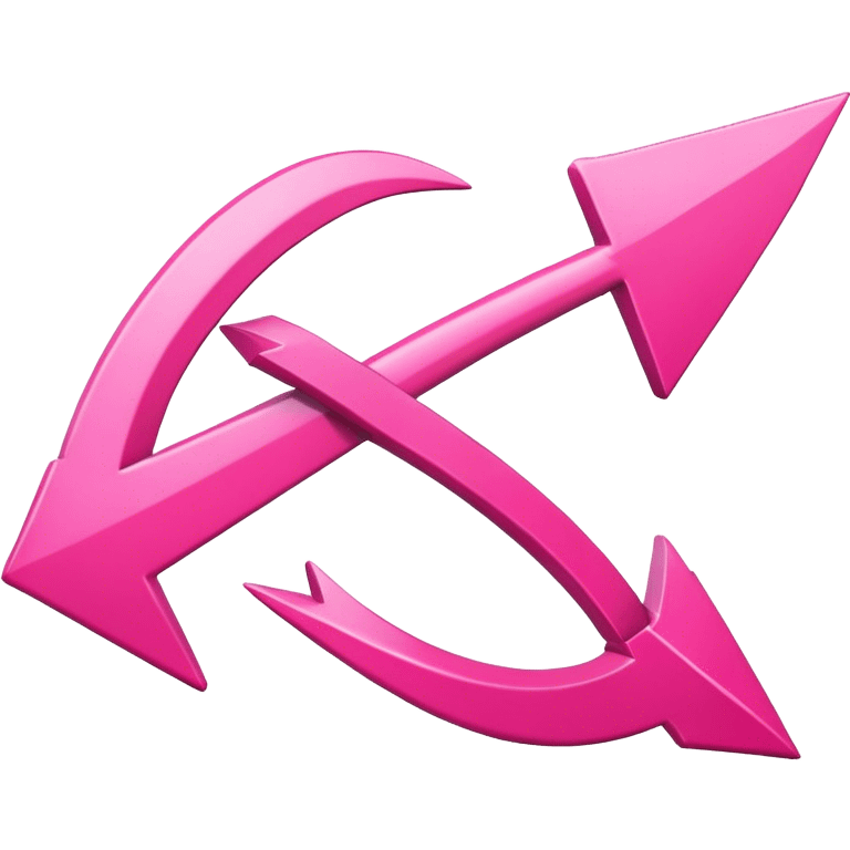 Pink 
arrow emoji