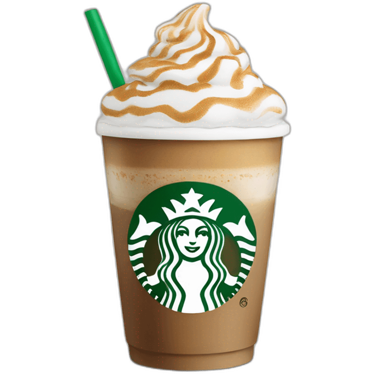 Starbucks latte emoji