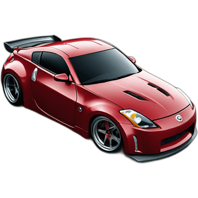 350z drift tuning red emoji