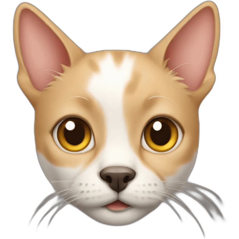 Cat sure a dog emoji