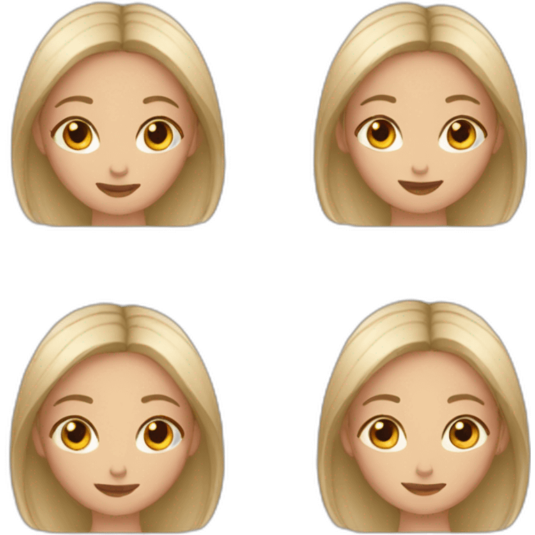 2 filles emoji