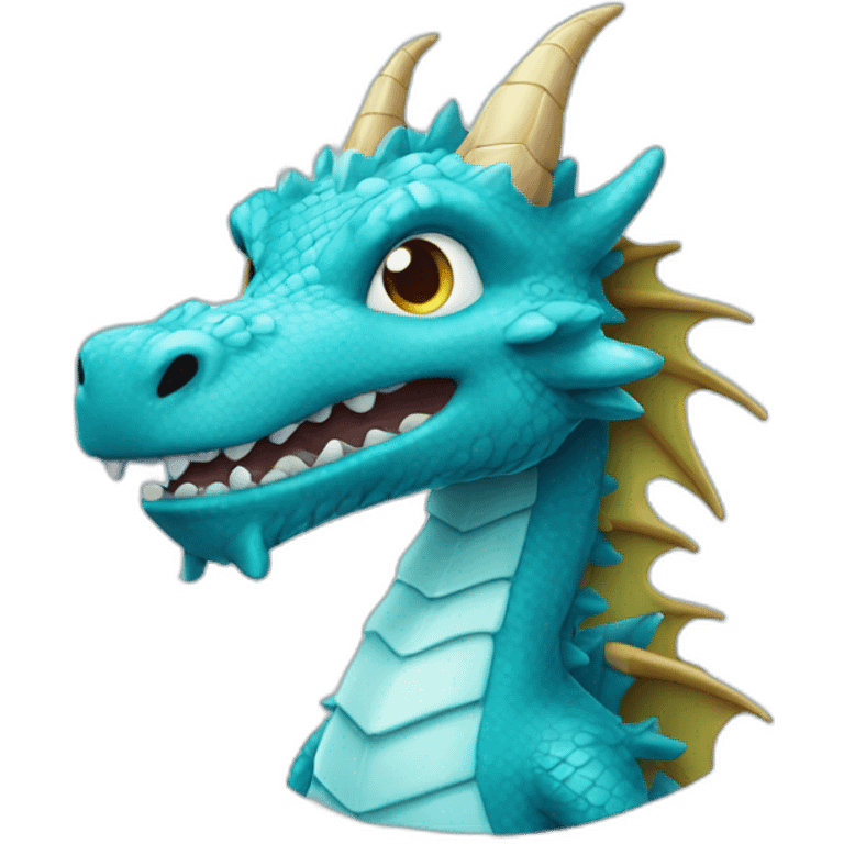 dragon de glace emoji