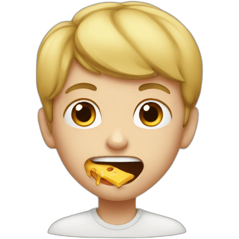 Hungry boy emoji