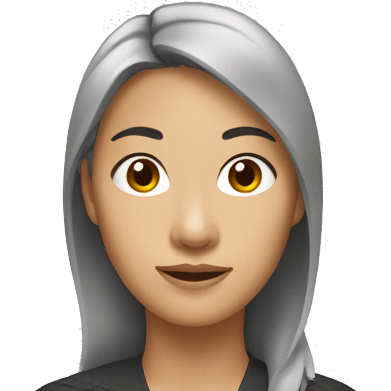 an asian women emoji